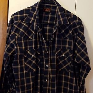 Western wear long sleeved shirt size L